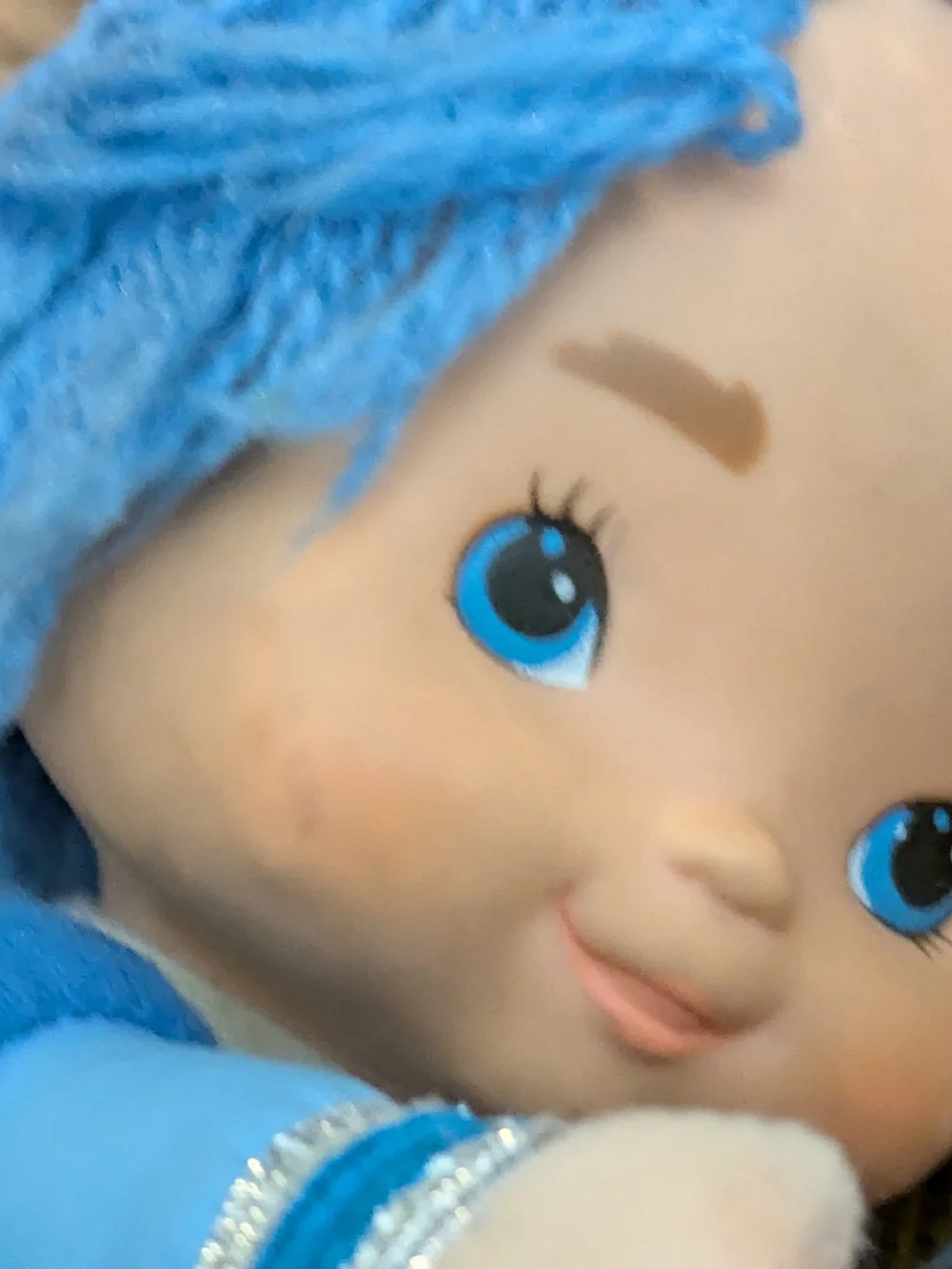 1983 Rainbow Brite Buddy Blue Doll 11